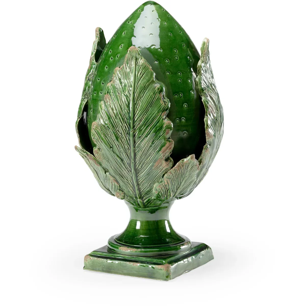 Chelsea House Artichoke Accent Figurine - Aged Emerald Green, Porcelain product