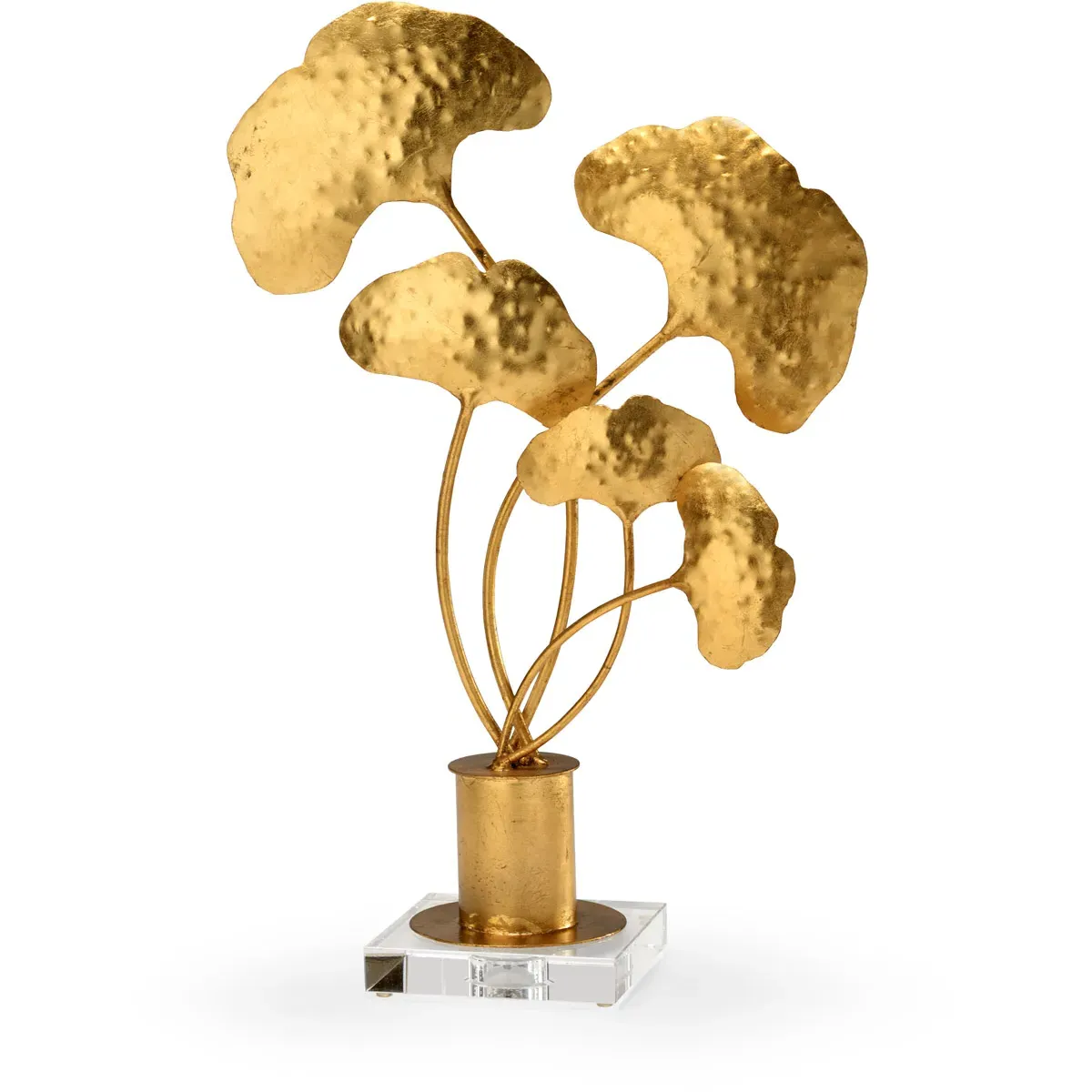 Chelsea House Decorative Accent - Antique Gold Leaf, Iron/Crystal product