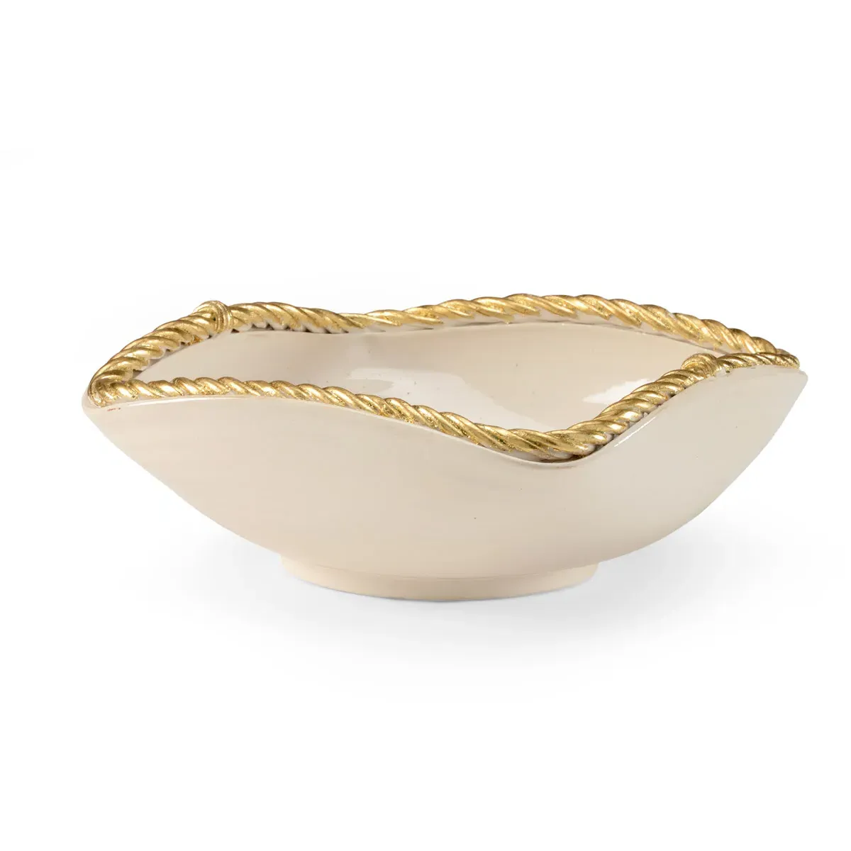Chelsea House Decorative Bowl - Antique White, Euro Ceramic product