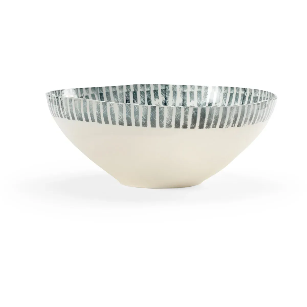 Chelsea House Decorative Bowl - Blue Gray/White, Porcelain product