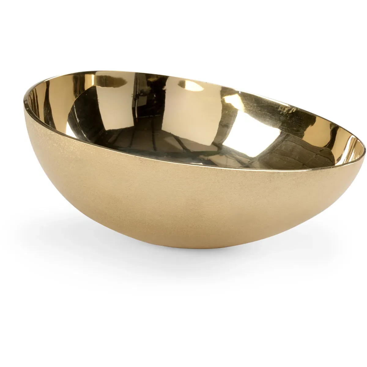 Chelsea House Decorative Bowl - Matte/Polished Brass, Aluminum product
