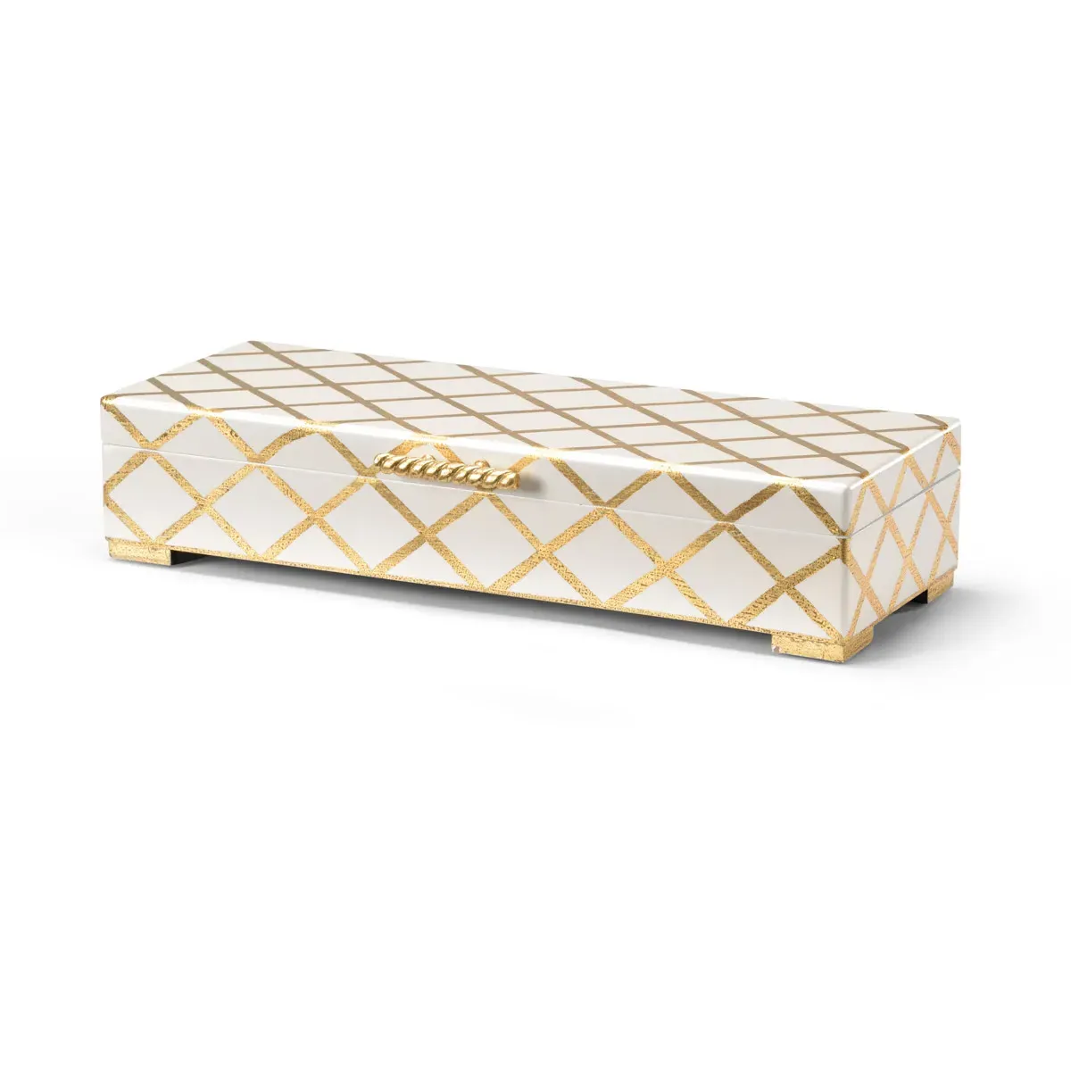 Chelsea House Decorative Box - Antique Gold, Wood product