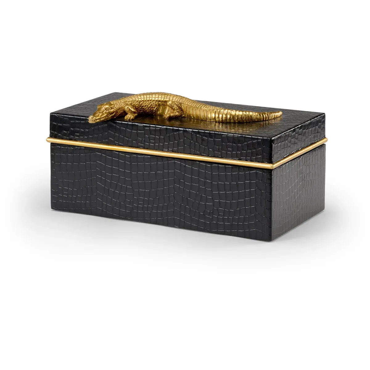 Chelsea House Decorative Box - Black, Leatherette product