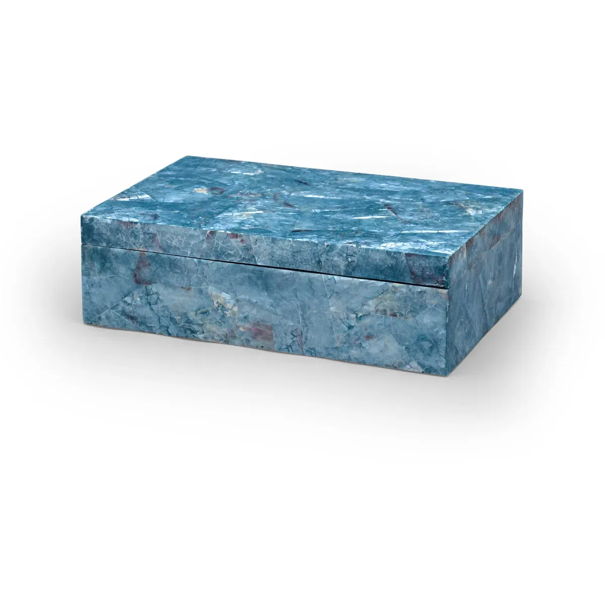 Chelsea House Decorative Box - Blue, Shell product