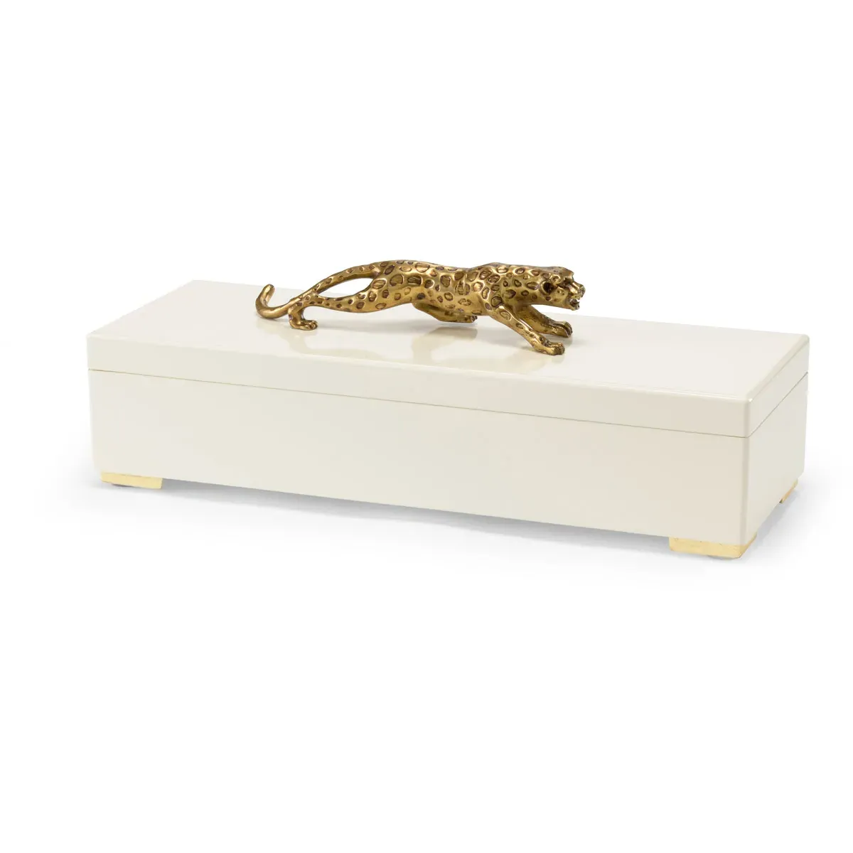 Chelsea House Decorative Box - Cream, Wood product