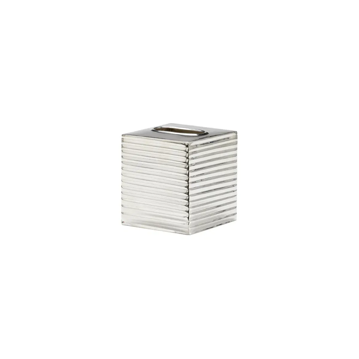 Chelsea House Decorative Tissue Box - Polished Nickel, Brass product