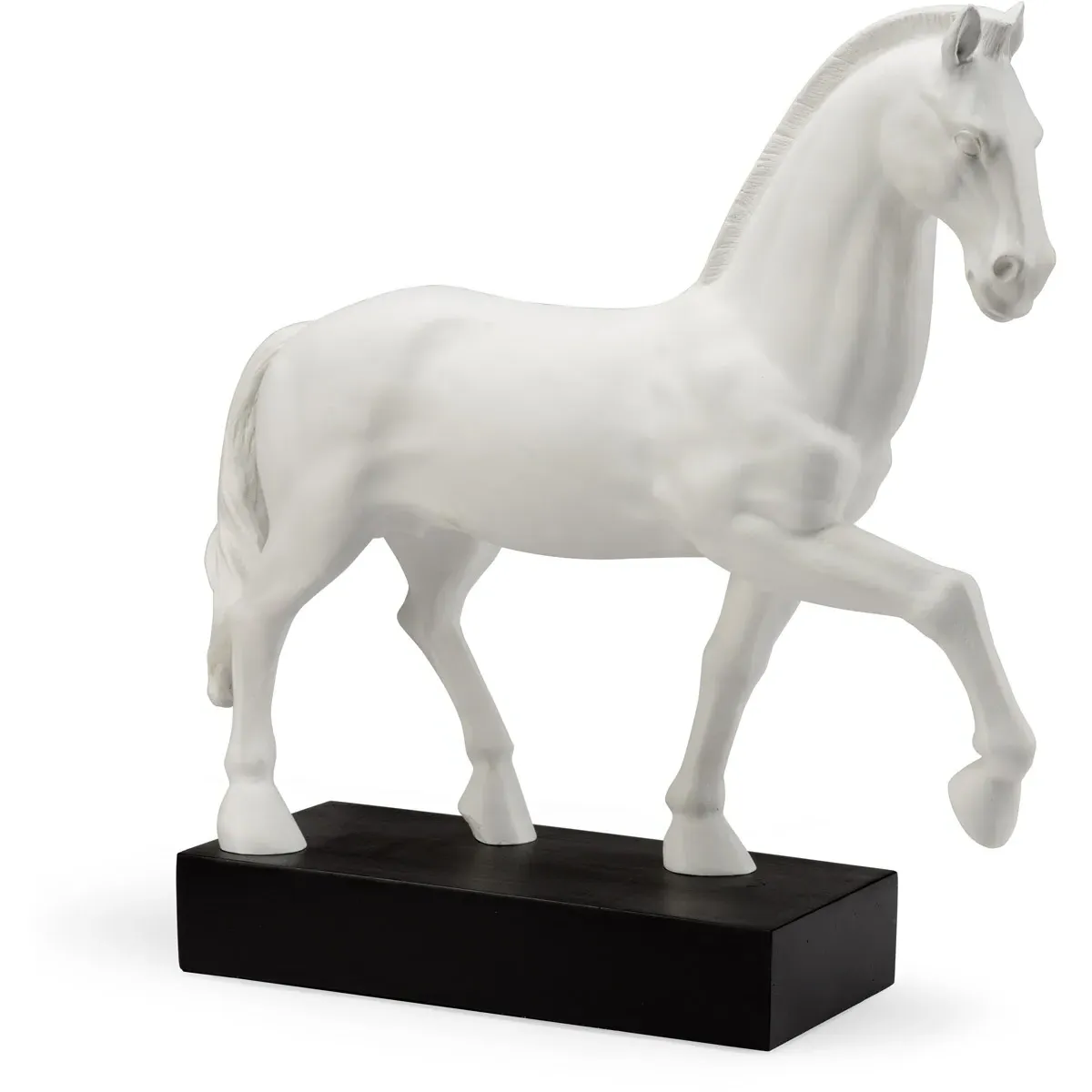 Chelsea House Figurine - White/Black, Composite product