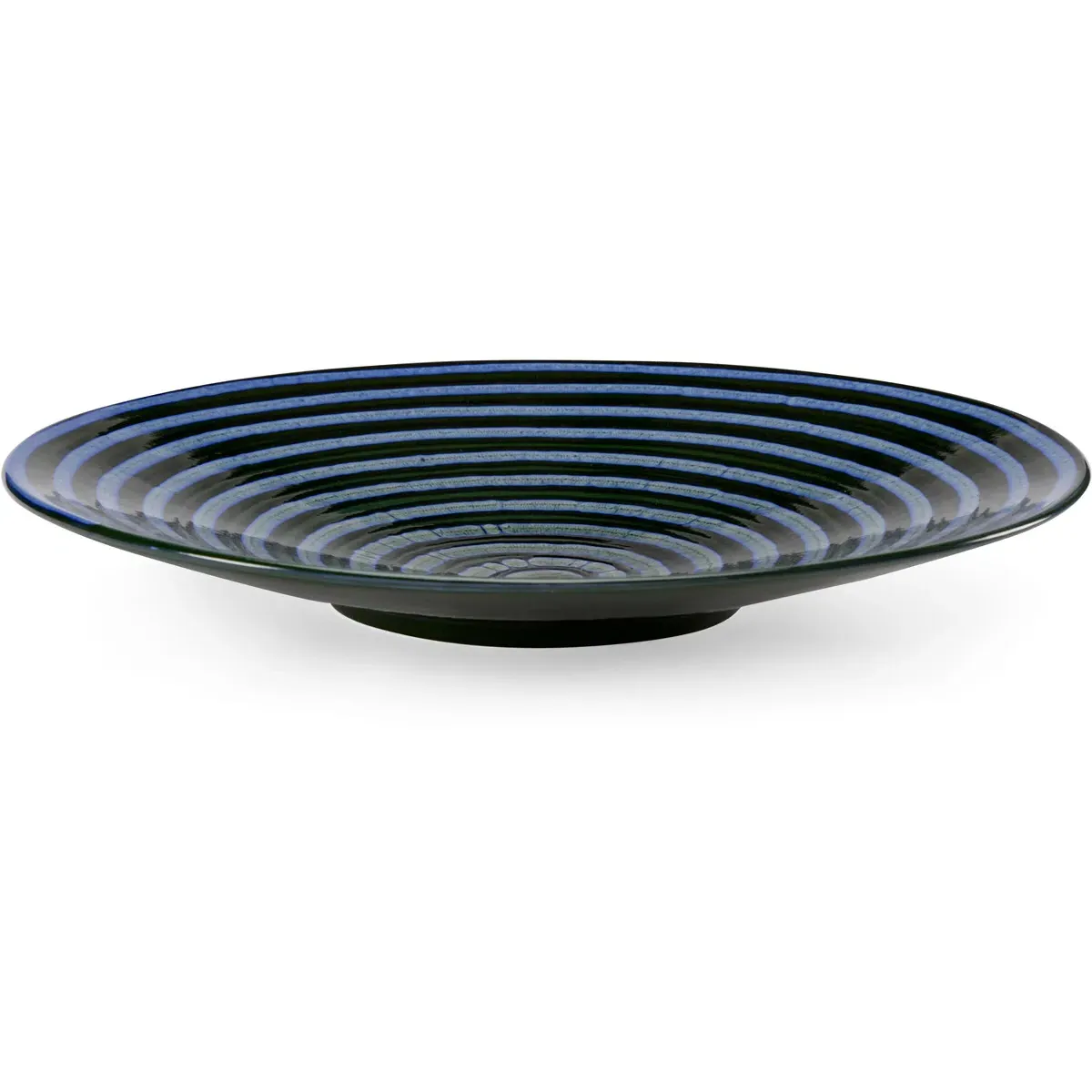 Chelsea House Large Decorative Plate - Blue/Green/Black, Ceramic product