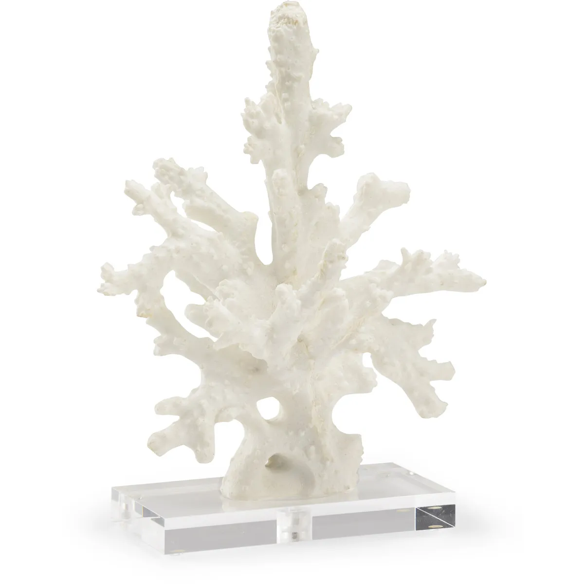 Chelsea House Sculpture - White/Clear, Composite/Crystal product