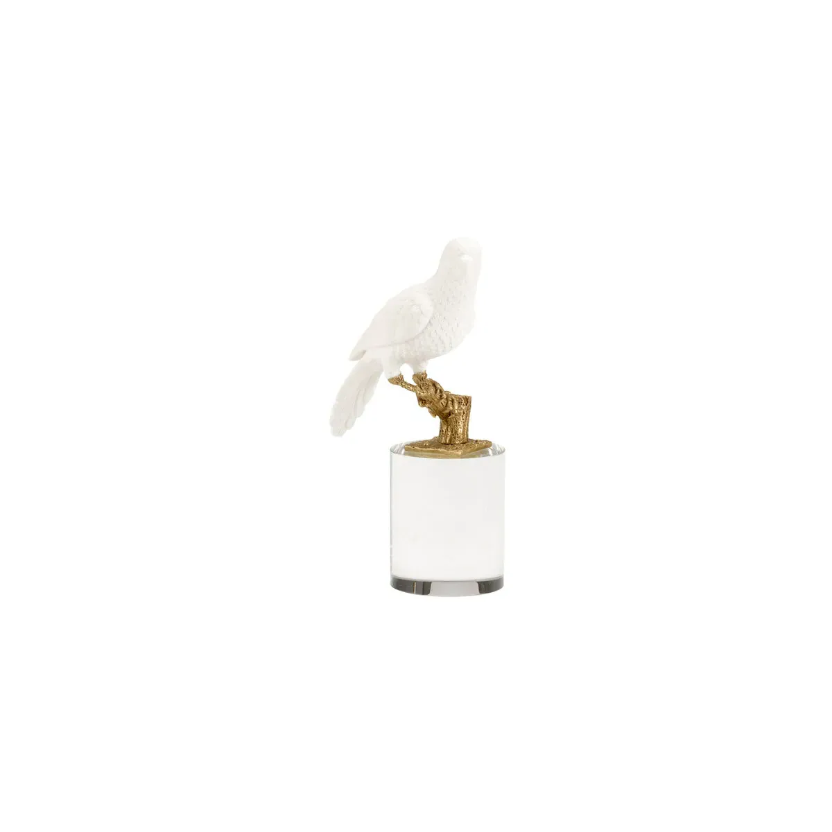 Chelsea House Small Figurine - Matte White, Ceramic product