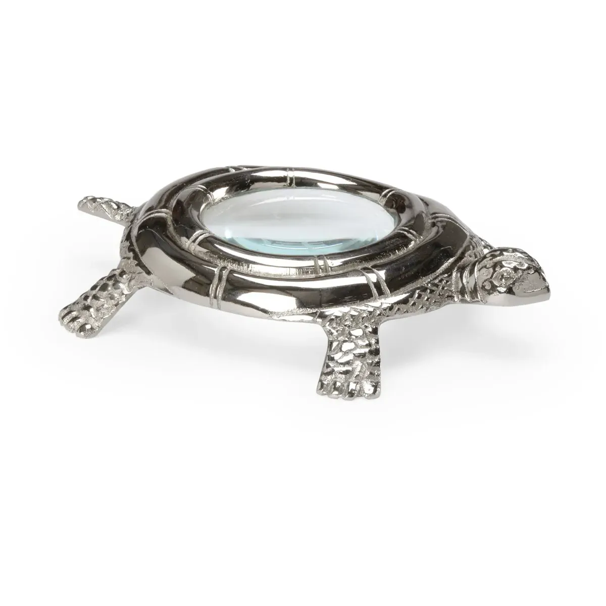 Chelsea House Turtle Magnifier Accent - Polished Nickel, Metal/Glass product