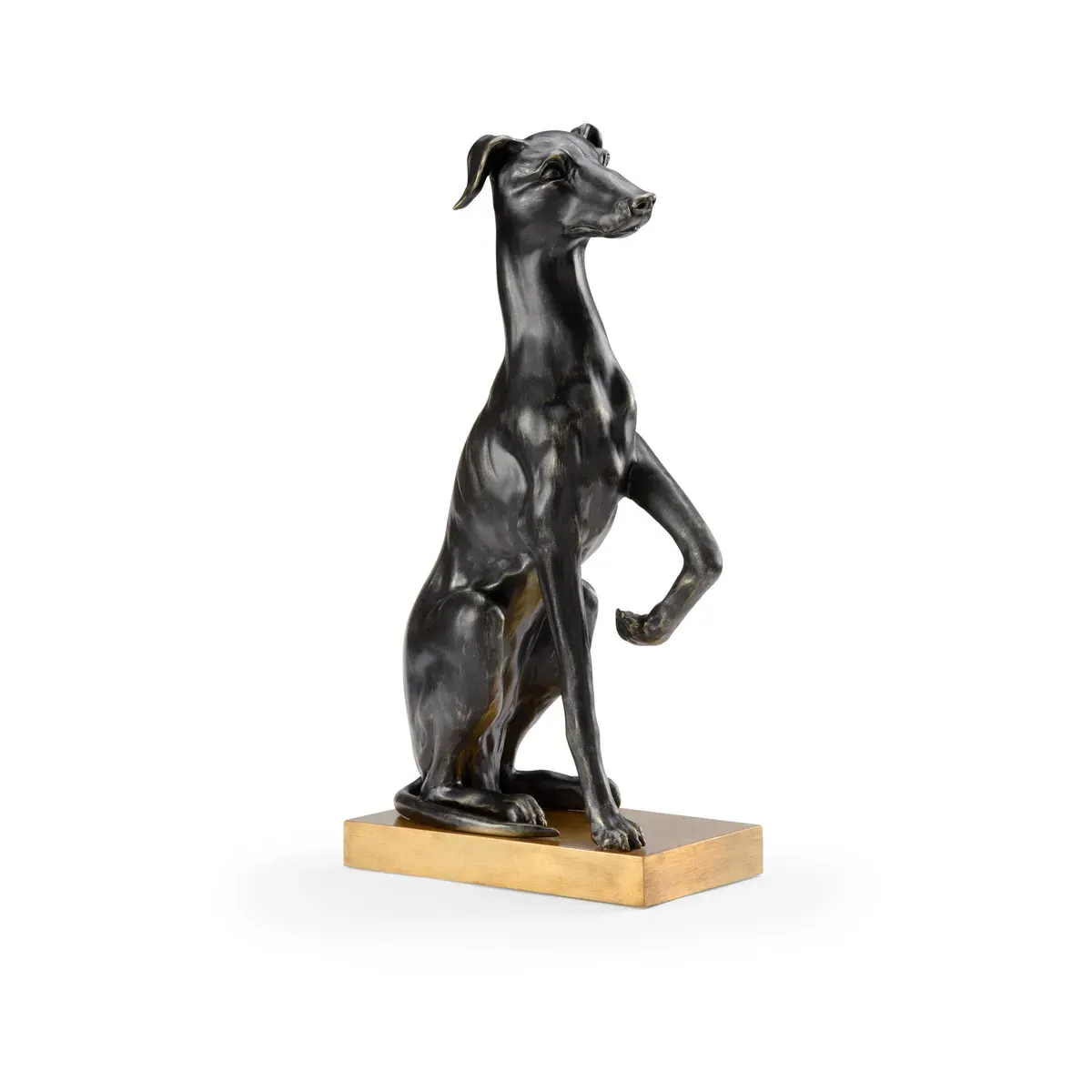 Claire Bell Figurine - Antique Black, Antique Gold Leaf, Composite product