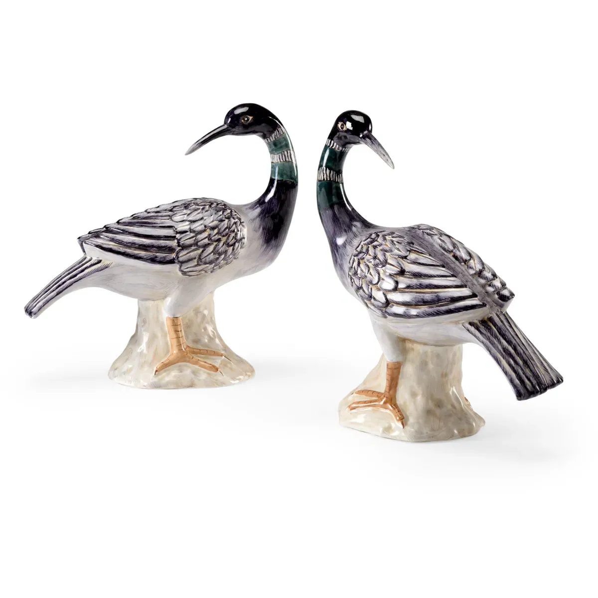 Claire Bell Hand Painted Figurines, Pair - Ceramic product