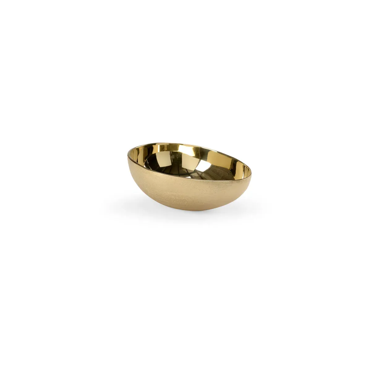 Decorative Bowl - Matte/Polished Brass, Aluminum product