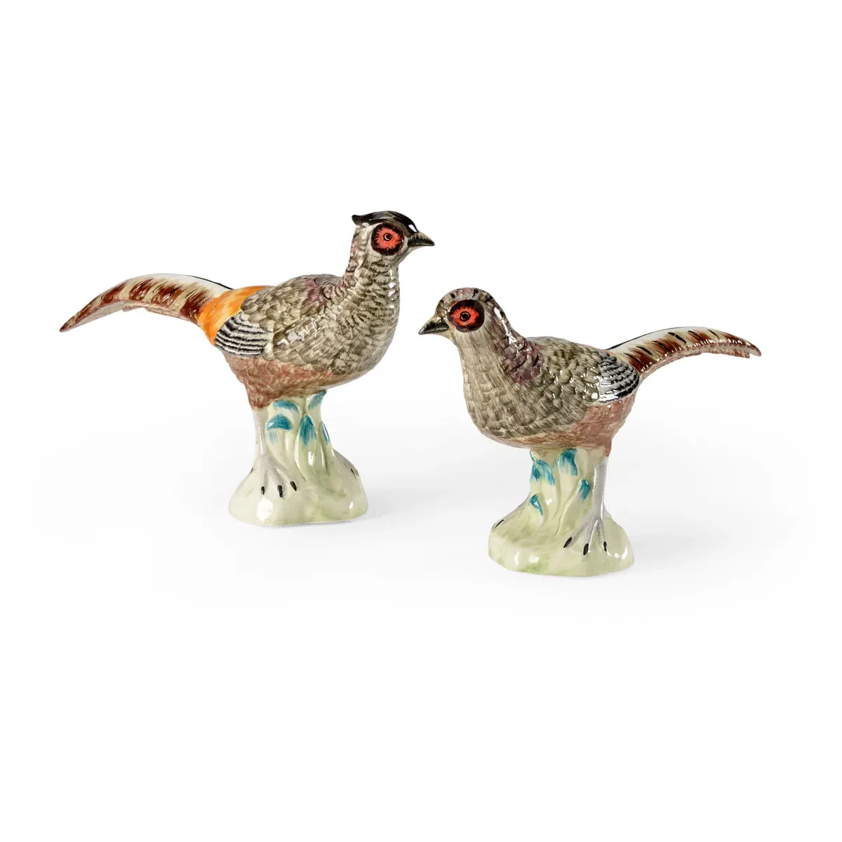 Hand Colored Figurines Pair - Euro Ceramic product