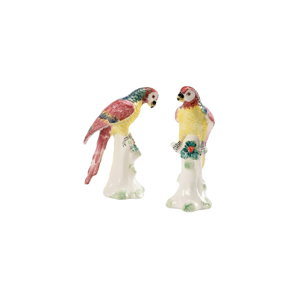 Hand Painted Figurines Pair - Ceramic product
