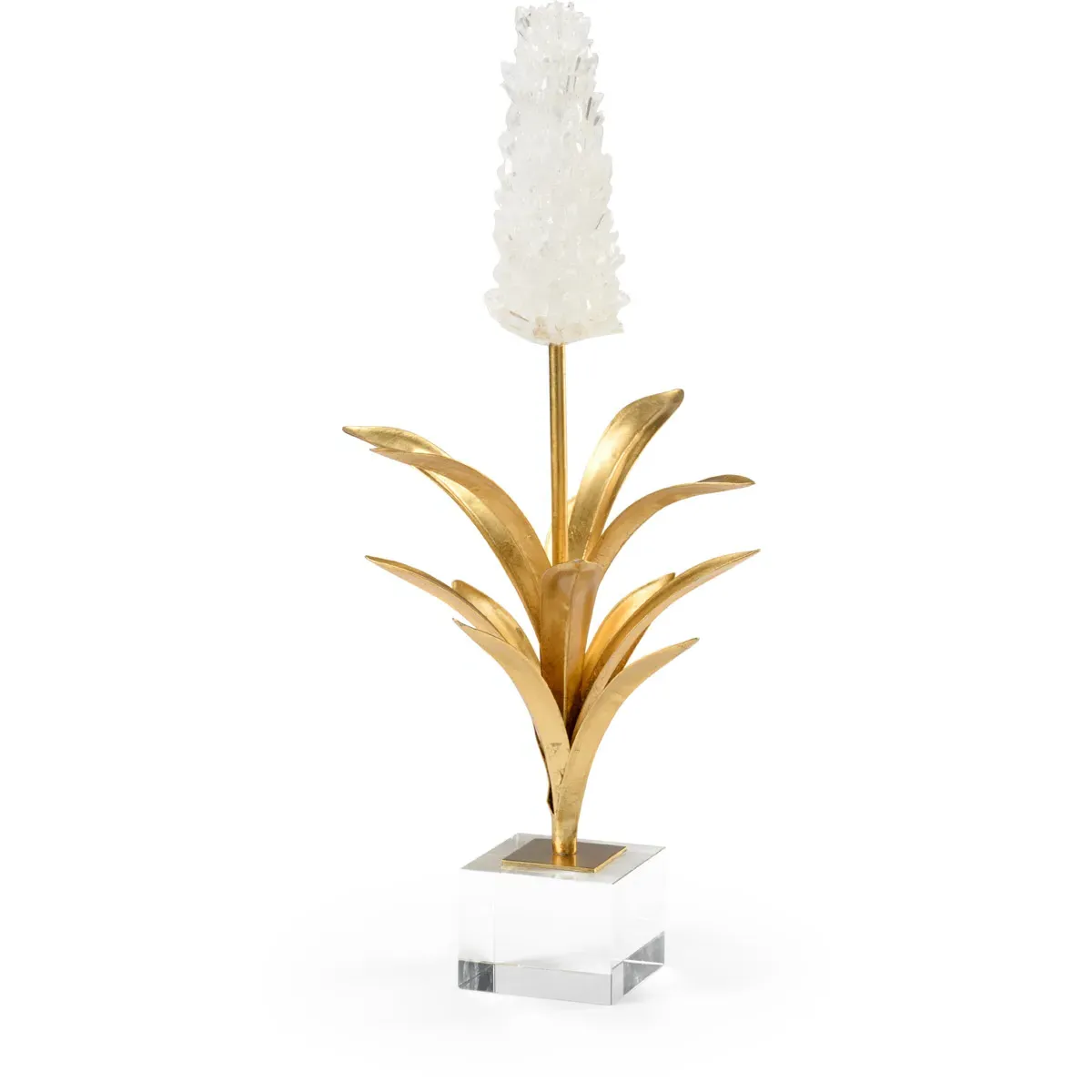 Hyacinth Accent Figurine - Natural, Rock Crystal product