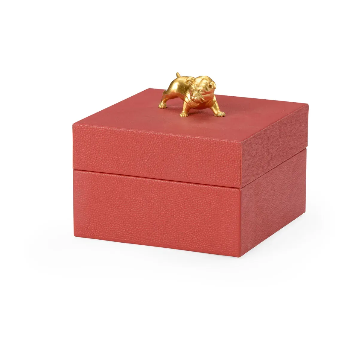 Pam Cain Decorative Box - Dark Red, Leatherette product