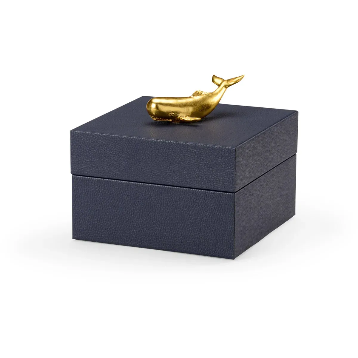 Pam Cain Decorative Box - Navy, Leatherette product