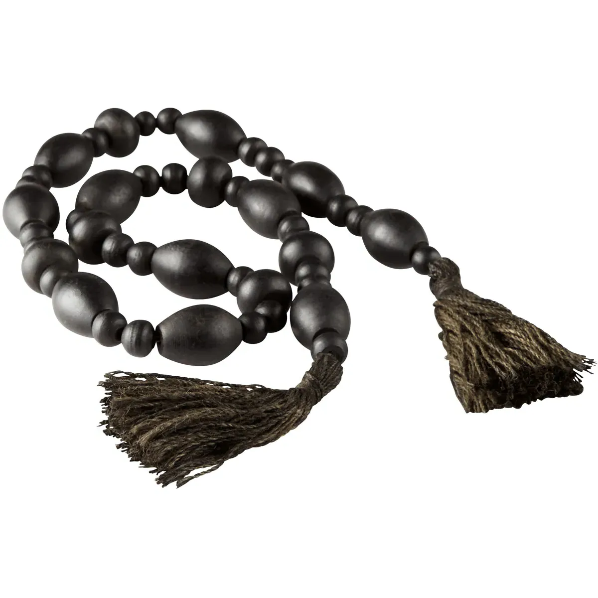 Blizzard Stone Beads - Black, Wood product