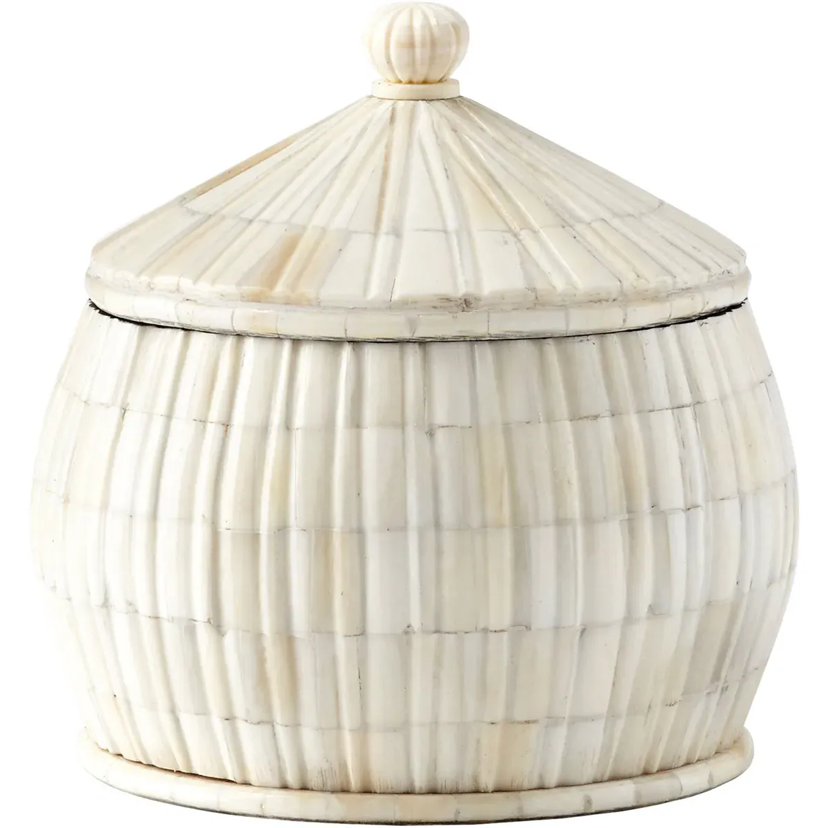 For Keeps Large Storage Container - White, Bone/Wood product