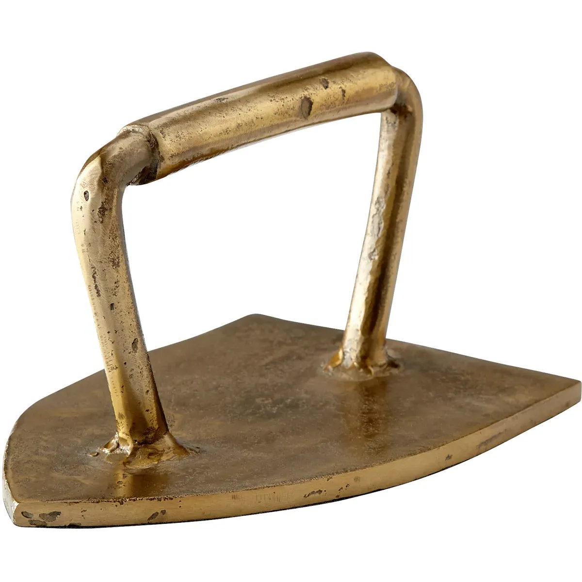 Iron Token Sculpture - Aged Brass, Iron product