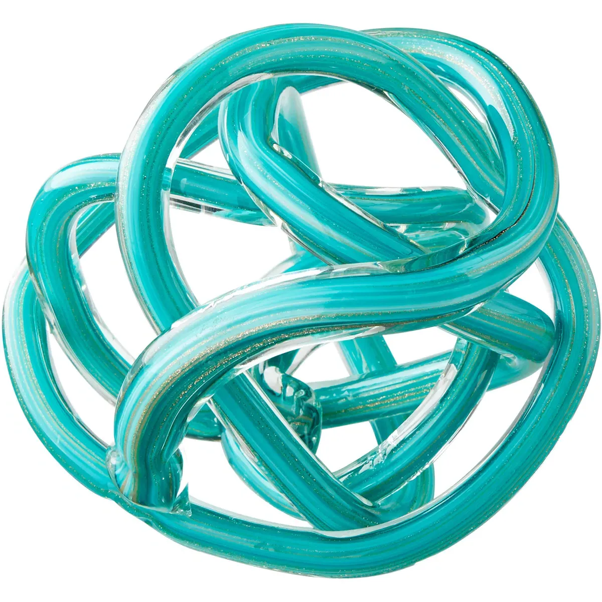 Tangle Large Decorative Filler - Teal, Glass product