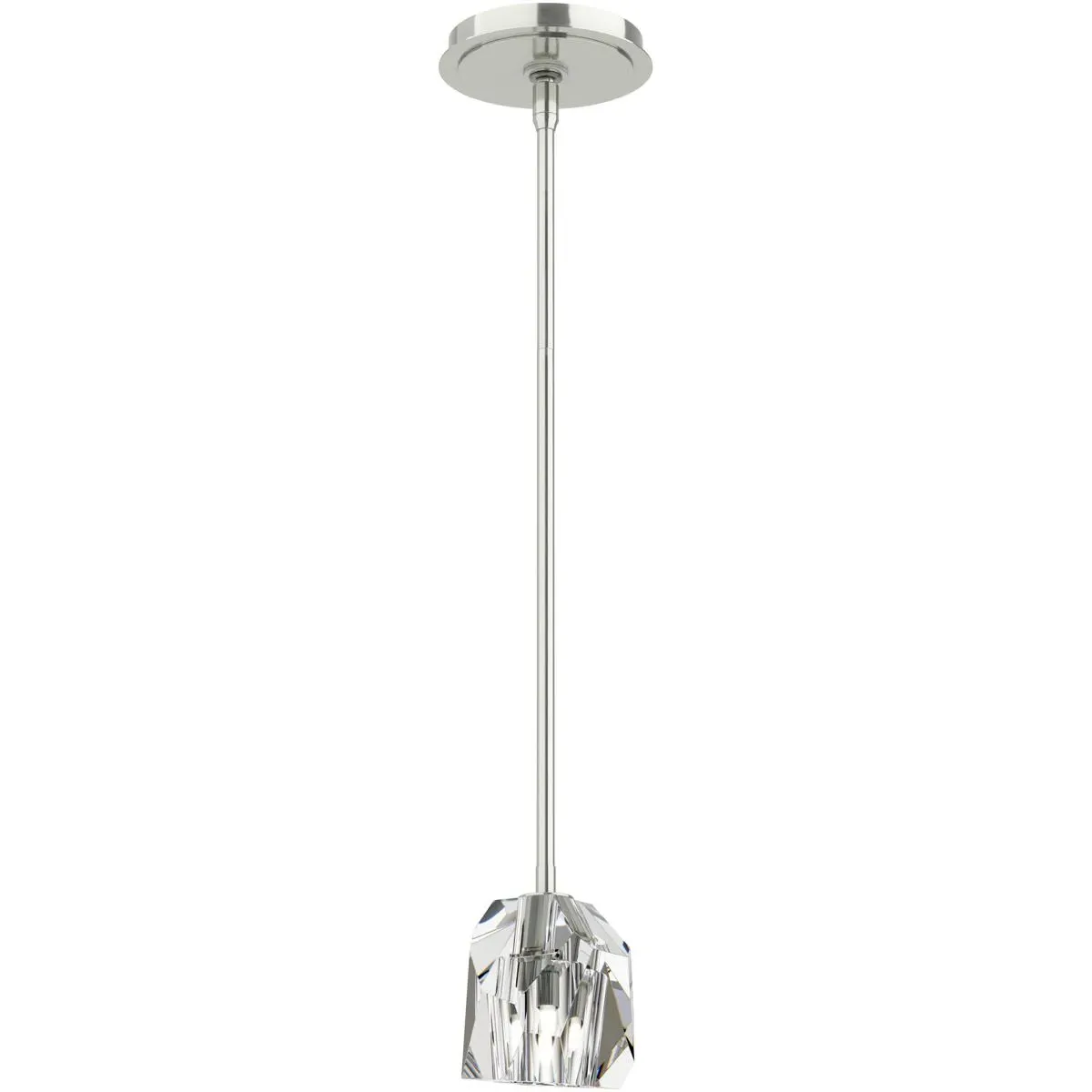 Gatsby 1-Light Mini Pendant Ceiling Light - Sterling, Metal/Crystal product