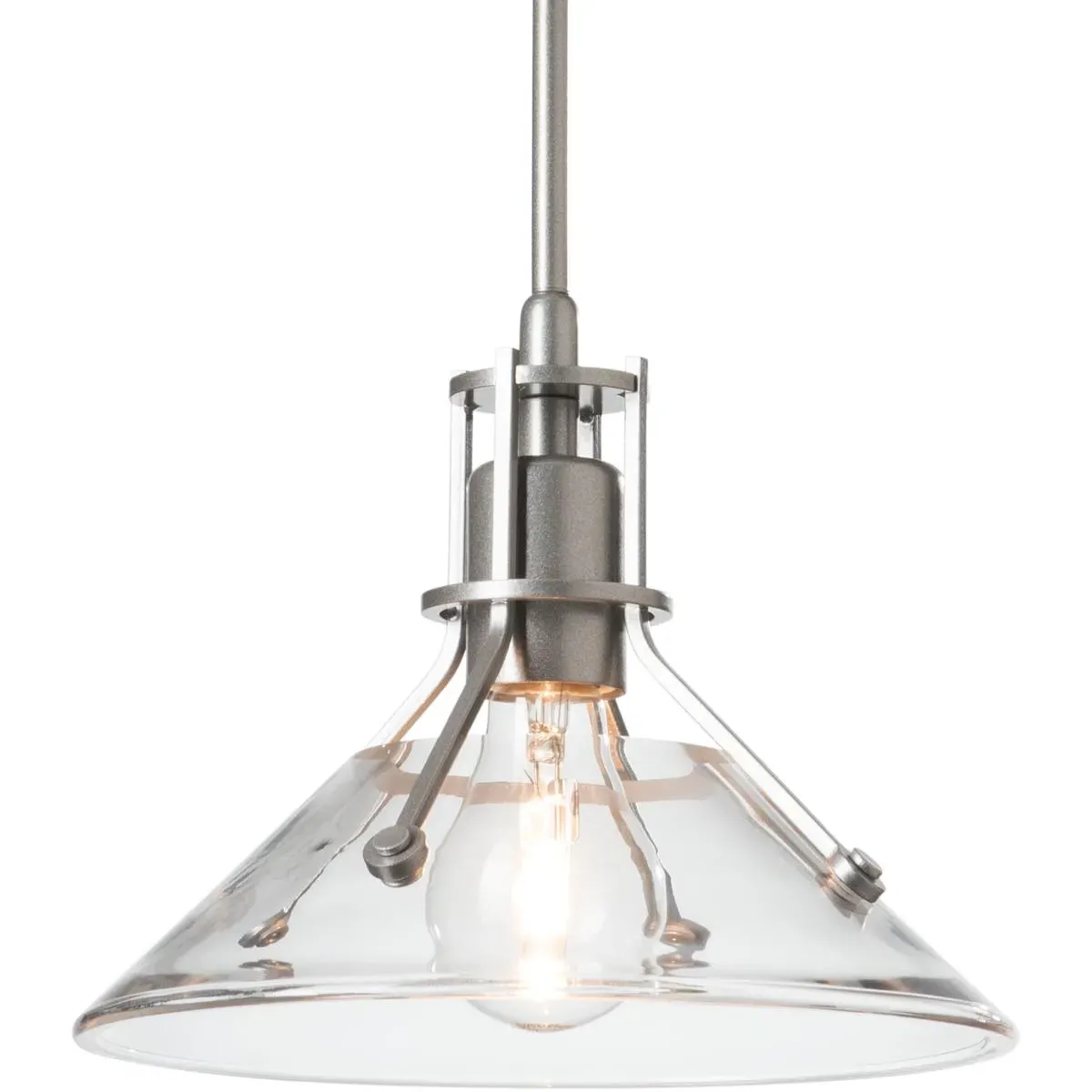 Henry 2-Light Mini Pendant Ceiling Light - Gold, Frosted Glass product