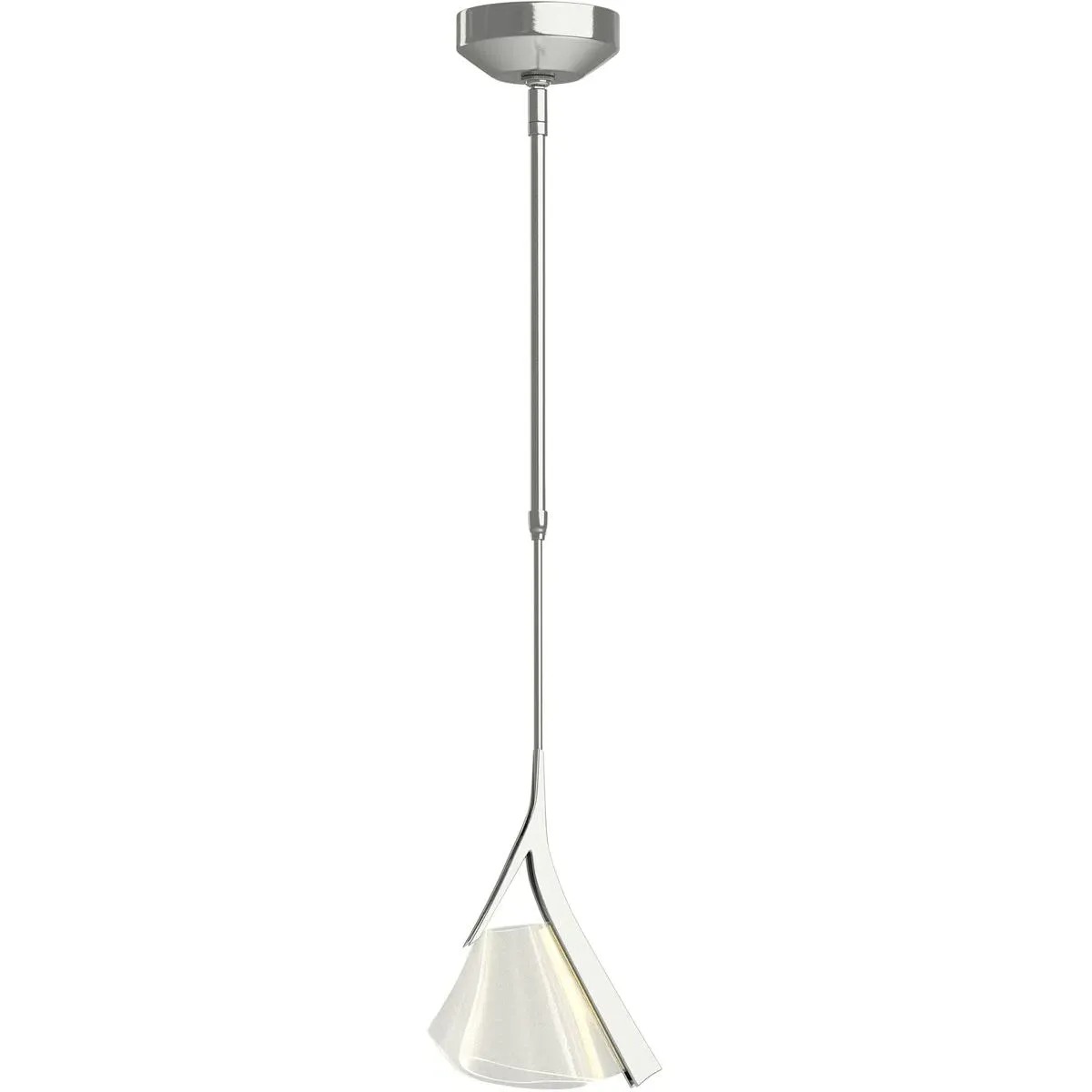 Mobius LED 4 inch Mini Pendant Ceiling Light - Sterling, Metal product