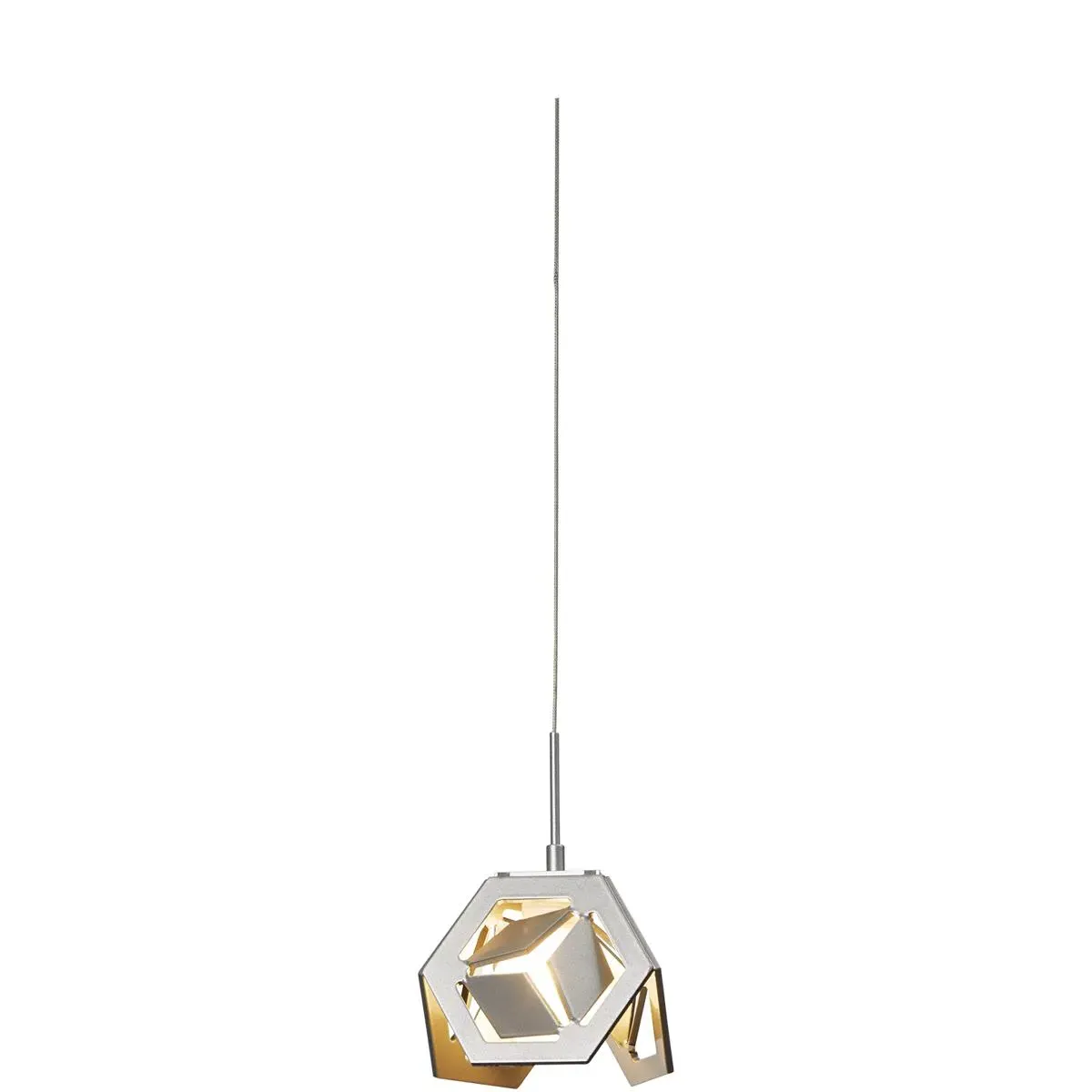 Winter 1 Light Mini Pendant Ceiling Light - Sterling product