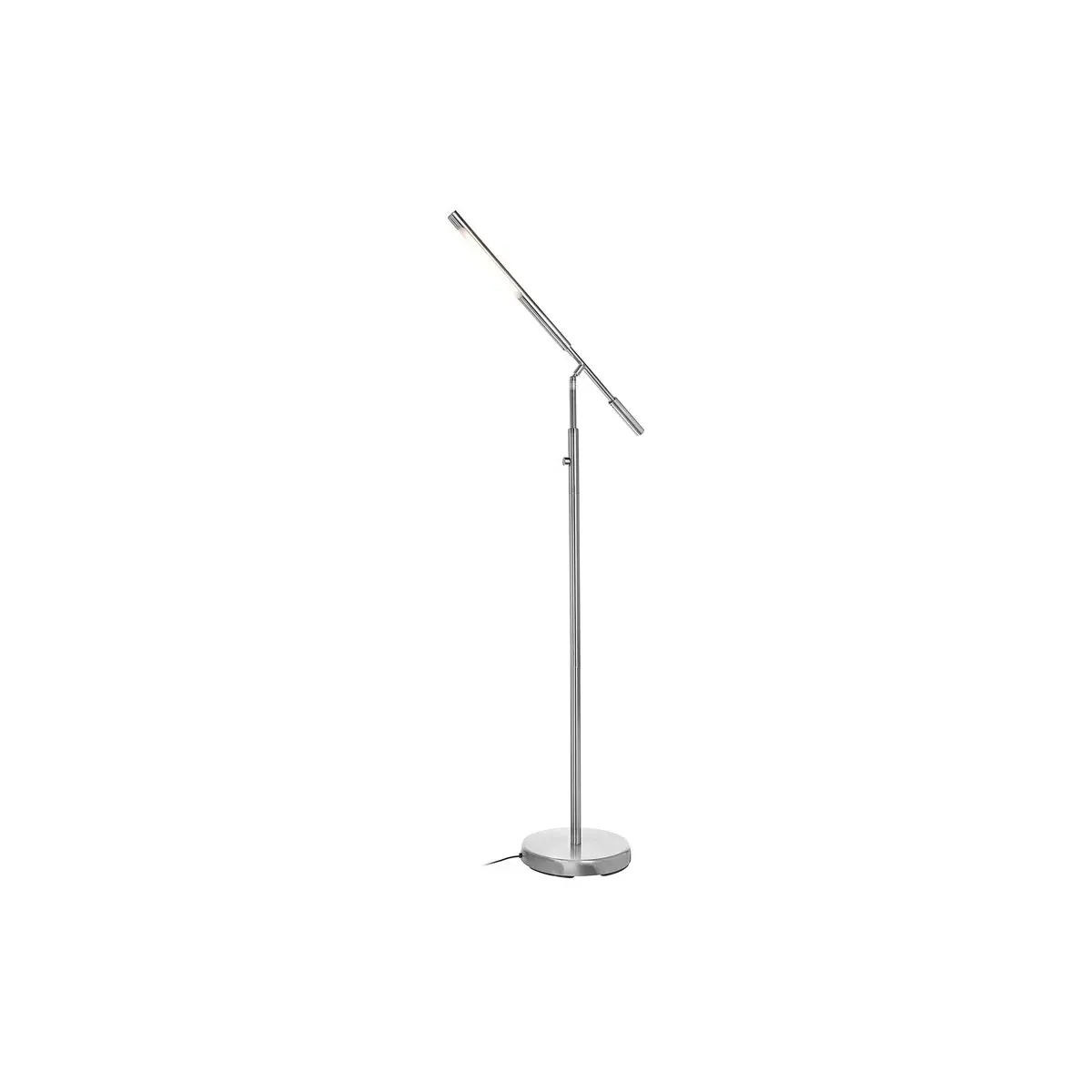 Cayden III Floor Lamp - Brushed Nickel, Metal product