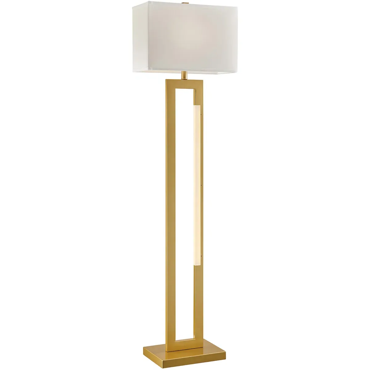 Darrello 2-Light Floor Lamp - Gold, Metal product