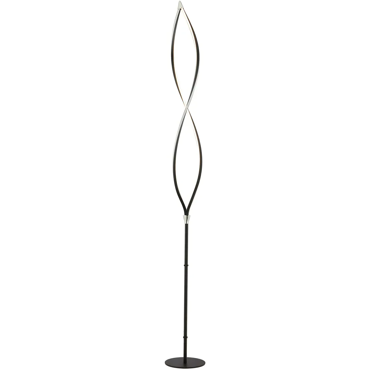 Kyle 70 Inch Floor Lamp - Black, Metal product