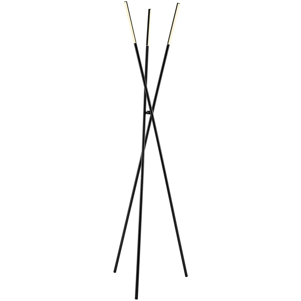 Lorant 3-Light Floor Lamp - Black, Metal product