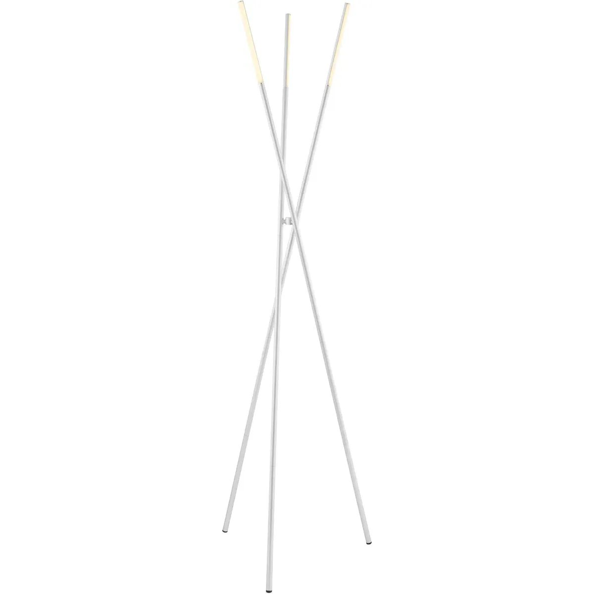 Lorant 3-Light Floor Lamp - Silver, Metal product