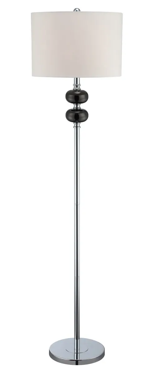 Mistico 61-Inch Floor Lamp - Chrome, Metal product