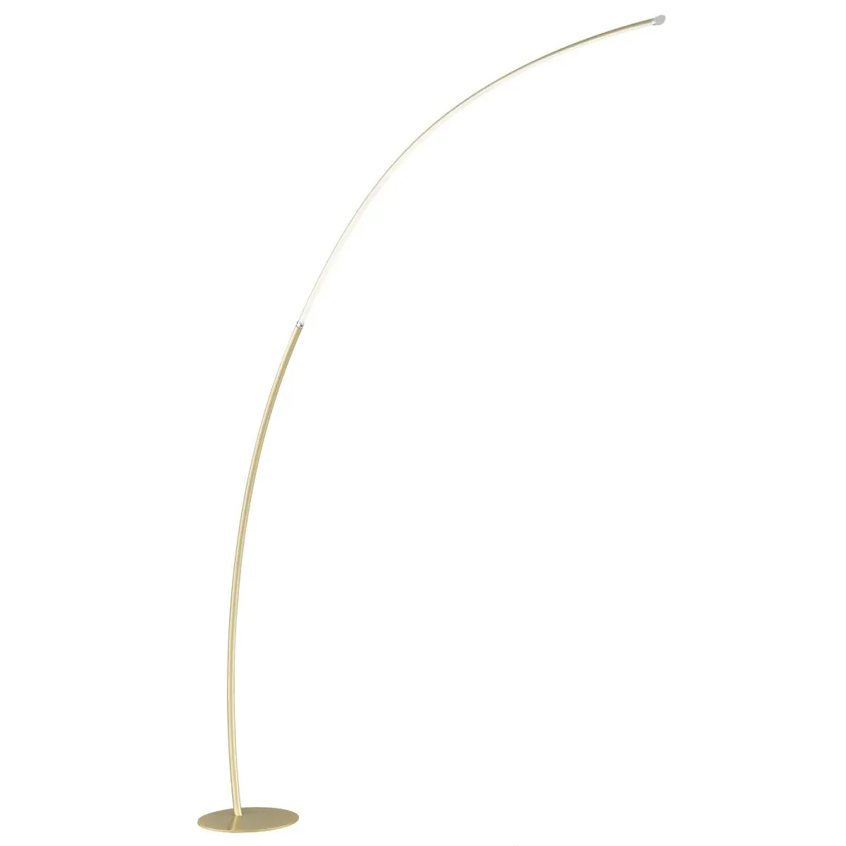 Monita Arc Floor Lamp - Gold, Metal product