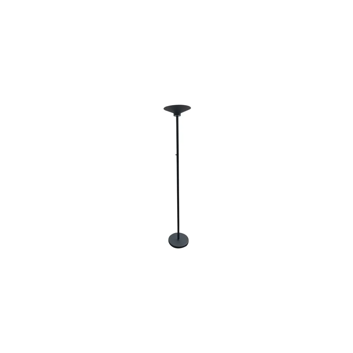 Sappho Torch Floor Lamp 2-Light - Black, Metal product