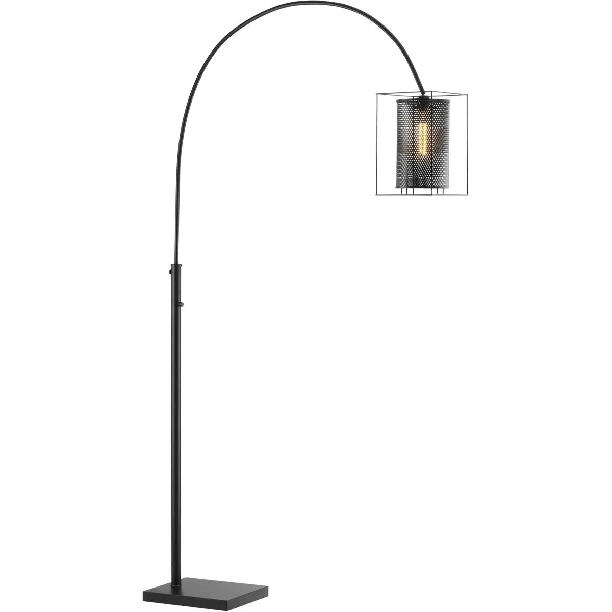 Stein 89-Inch Arc Floor Lamp - Black, Metal product