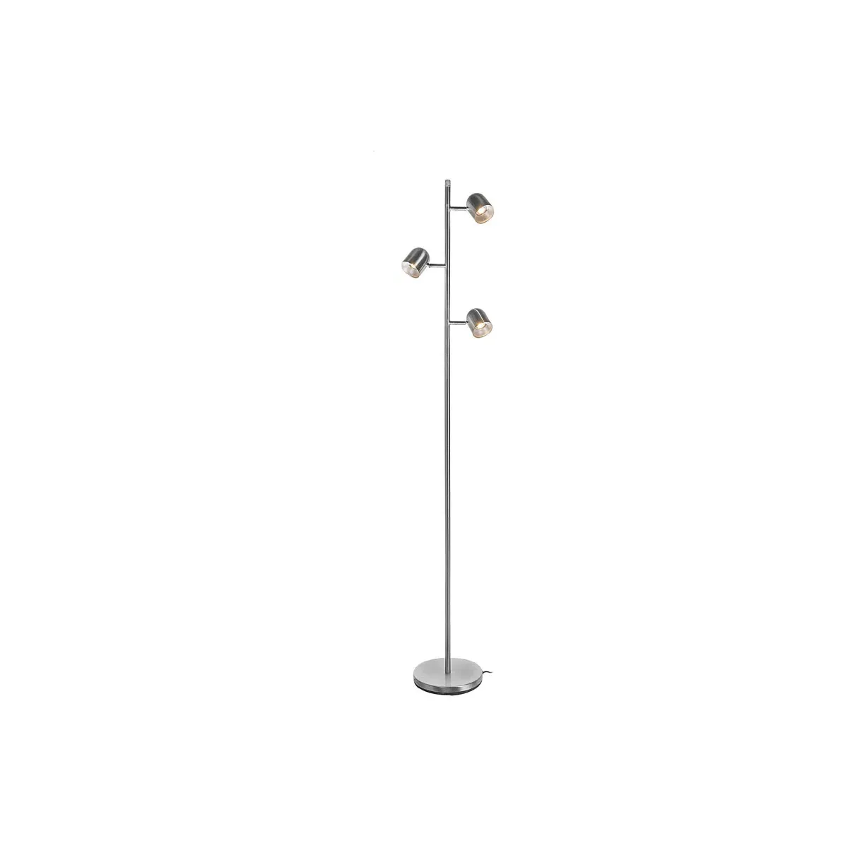 Tiara 63 Inch Floor Lamp - Brushed Nickel, Metal product
