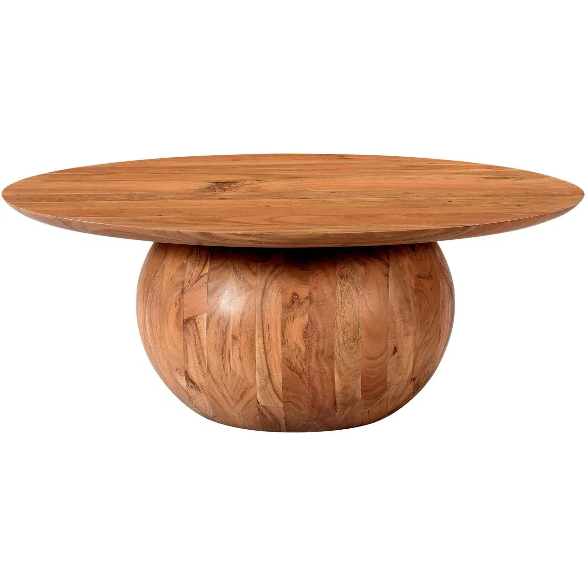 Bradbury Square Coffee Table - Natural, Solid Acacia product