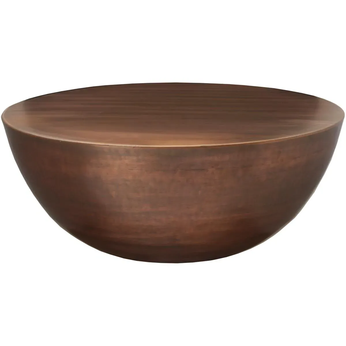Conga Round Coffee Table - Copper, Metal alternate view