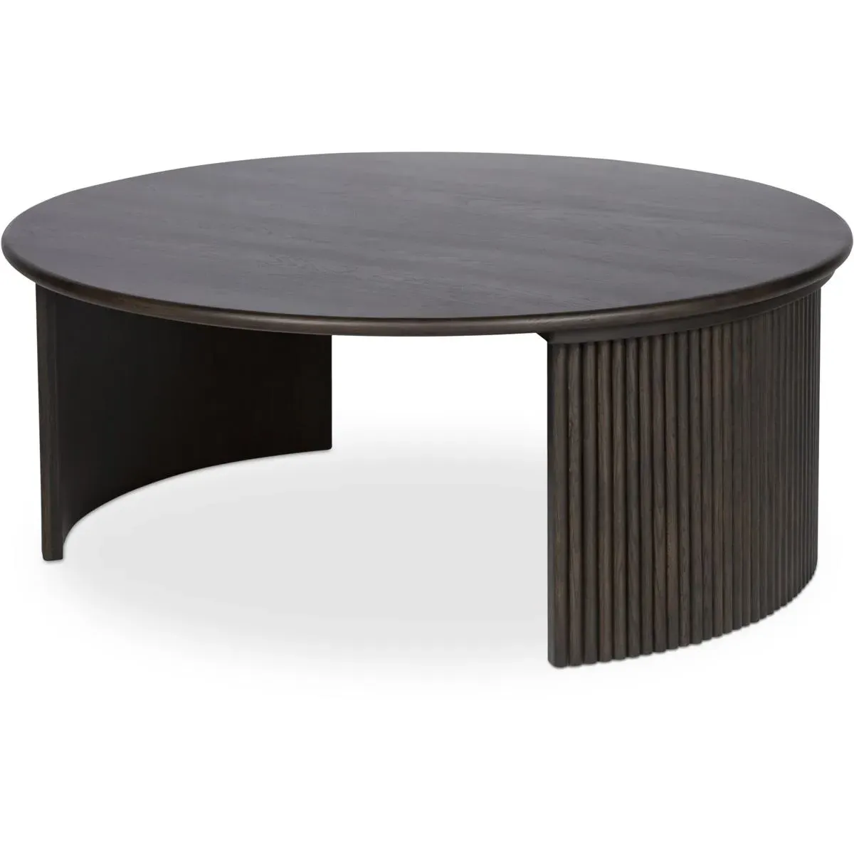 Penny Large Square Coffee Table - Brown, Oak alternate view
