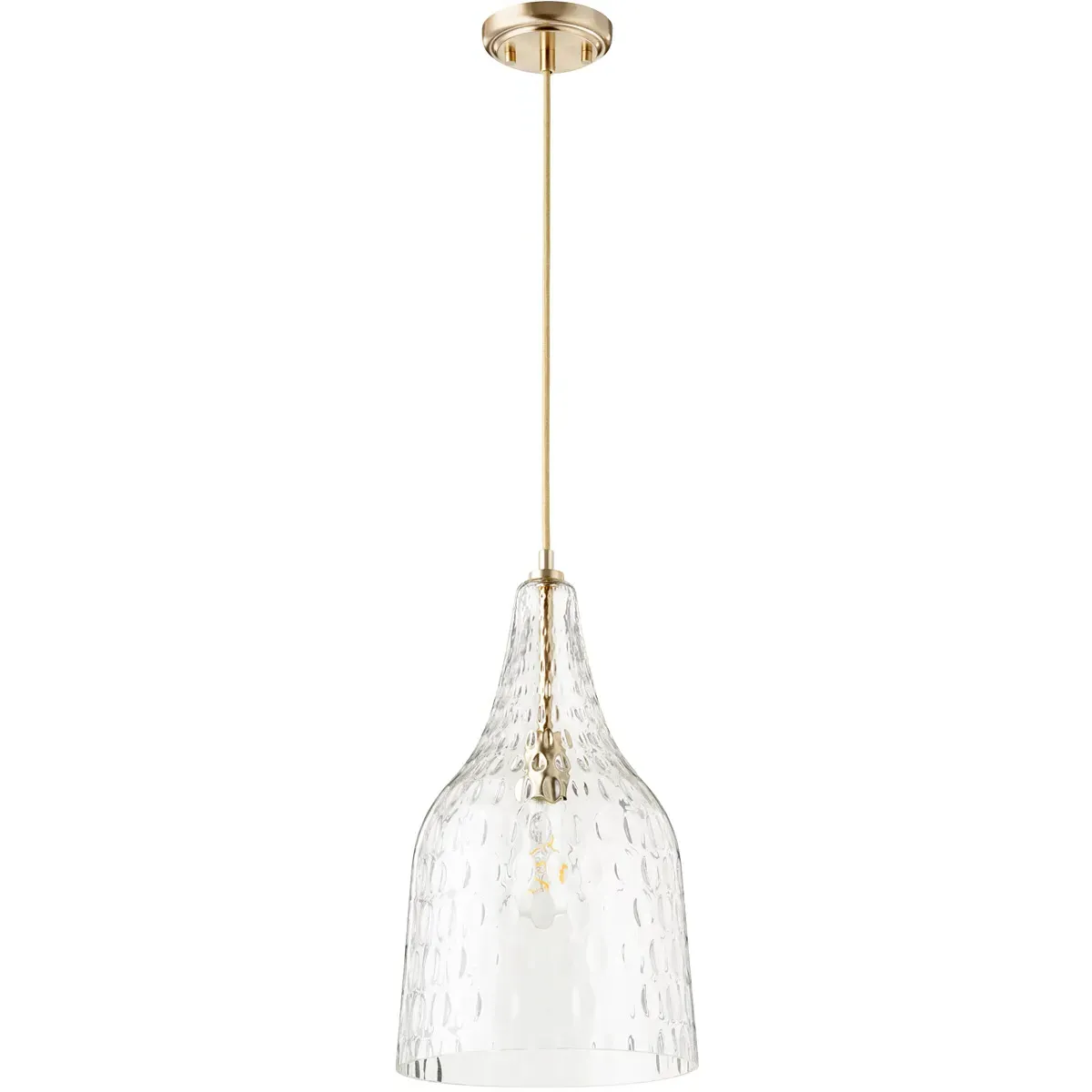 Fort Worth 1-Light Mini Pendant - Aged Brass product