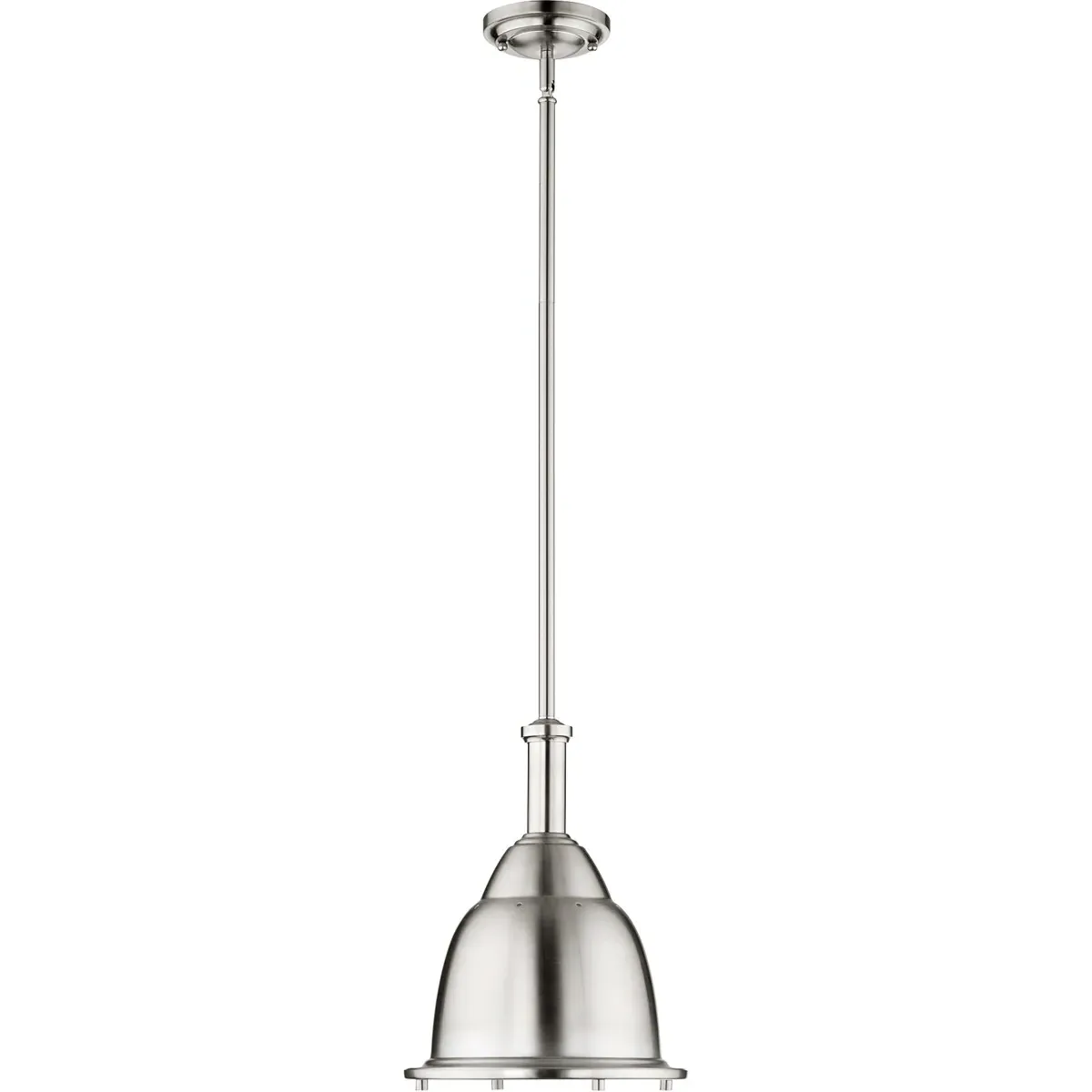 Fort Worth Dome Mini Pendant Ceiling Light - Satin Nickel product