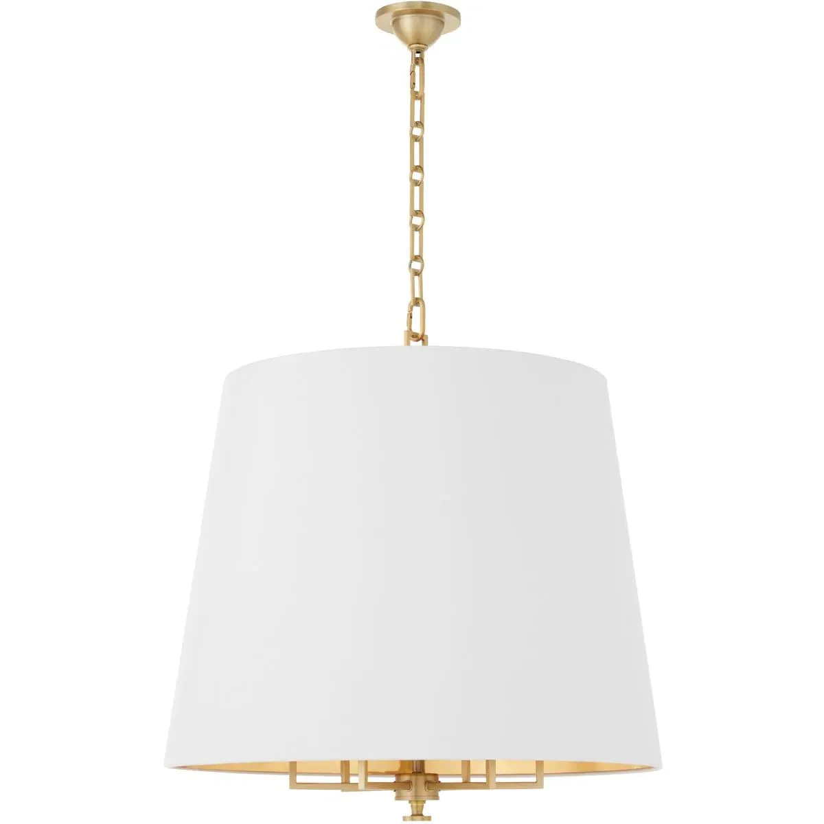 Karnes 6-Light Pendant Ceiling Light - Aged Brass, Steel product