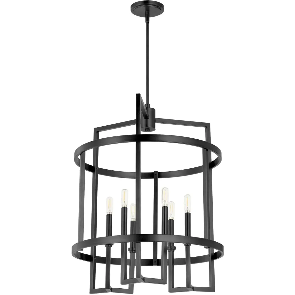 Merrick 6-Light Foyer Pendant - Matte Black product