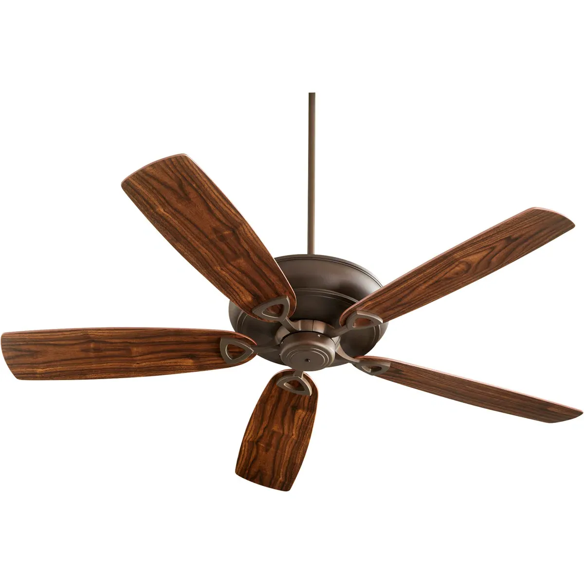 Quorum Alto 62 Inch Ceiling Fan - Oiled Bronze, Reversible Dark Oak and Walnut product