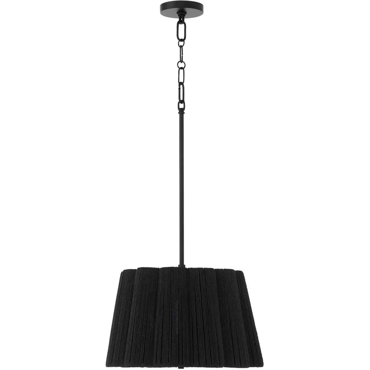 Quorum Anton 3-Light 16 inch Pendant Ceiling Light - Matte Black product